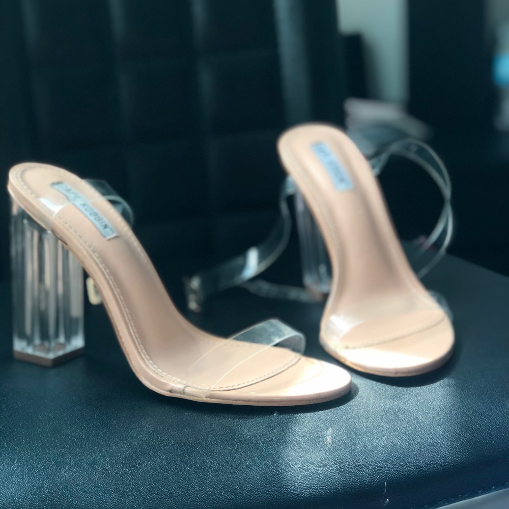 Nude perplex heels